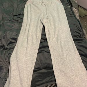 womens wide leg playboy sweatpants
